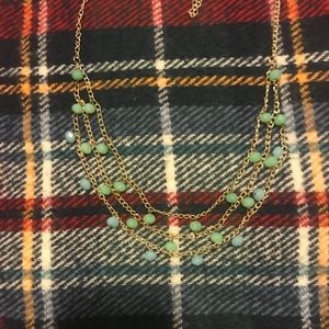Three Tiered Beaded Necklace
